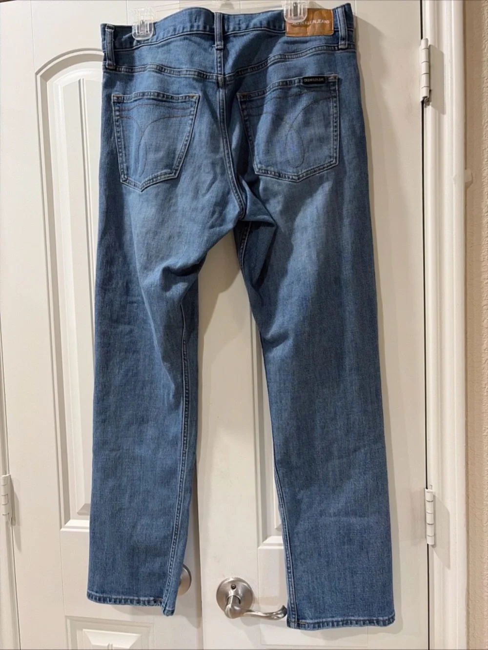 Calvin Klein Jeans Men's Straight Denim - Light Blue Wash